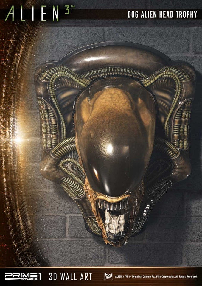 [Pre-Order] PRIME1 STUDIO - WAAL-03: DOG ALIEN HEAD TROPHY (ALIEN 3 FILM)