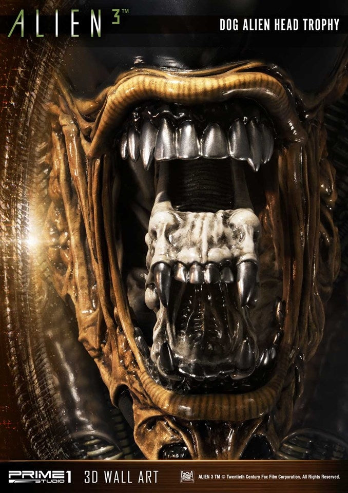 [Pre-Order] PRIME1 STUDIO - WAAL-03: DOG ALIEN HEAD TROPHY (ALIEN 3 FILM)