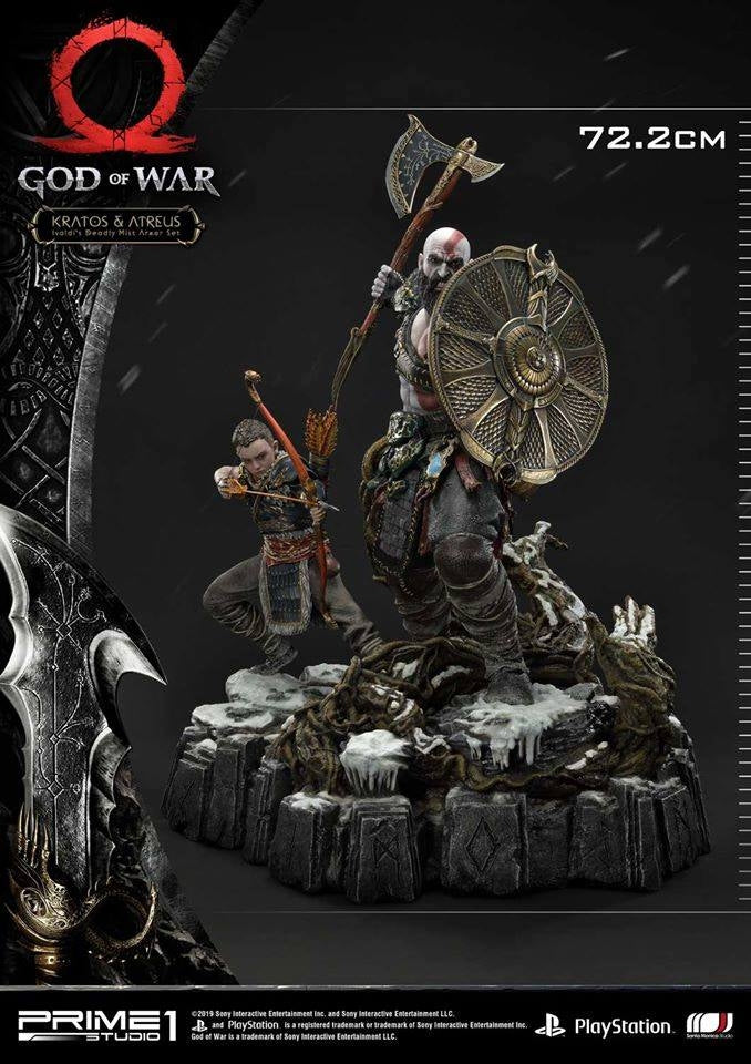 [Pre-Order] PRIME1 STUDIO - UPMGOW-02: KRATOS & ATREUS IVALDI’S DEADLY MIST ARMOR SET (GOD OF WAR)