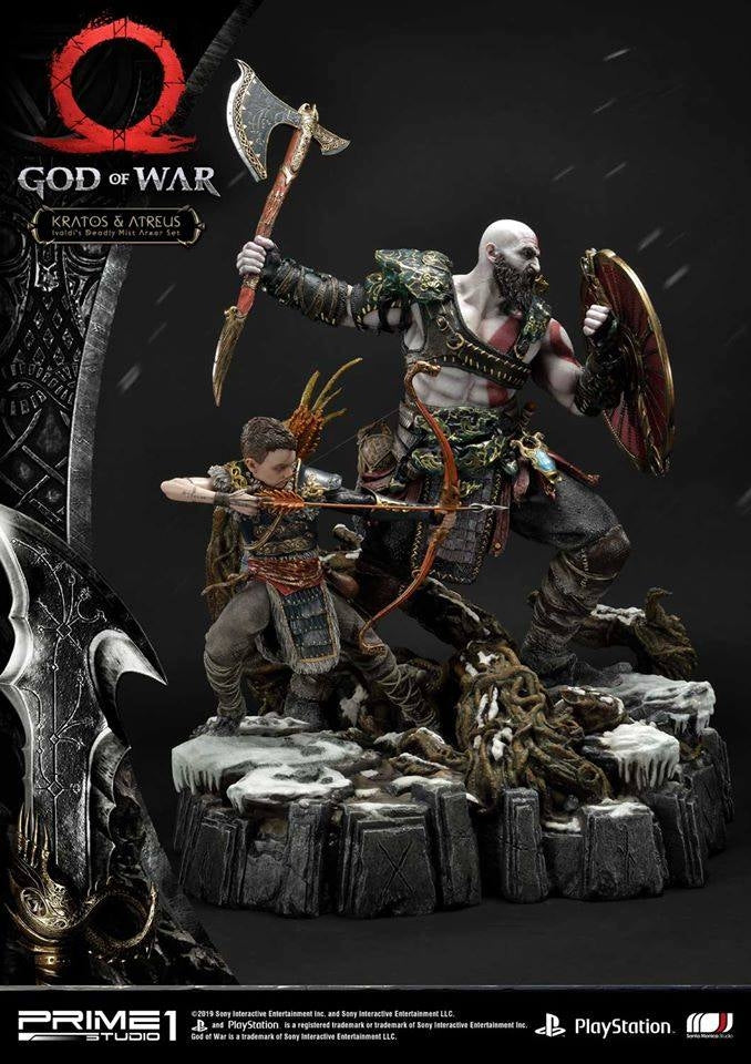 [Pre-Order] PRIME1 STUDIO - UPMGOW-02: KRATOS & ATREUS IVALDI’S DEADLY MIST ARMOR SET (GOD OF WAR)