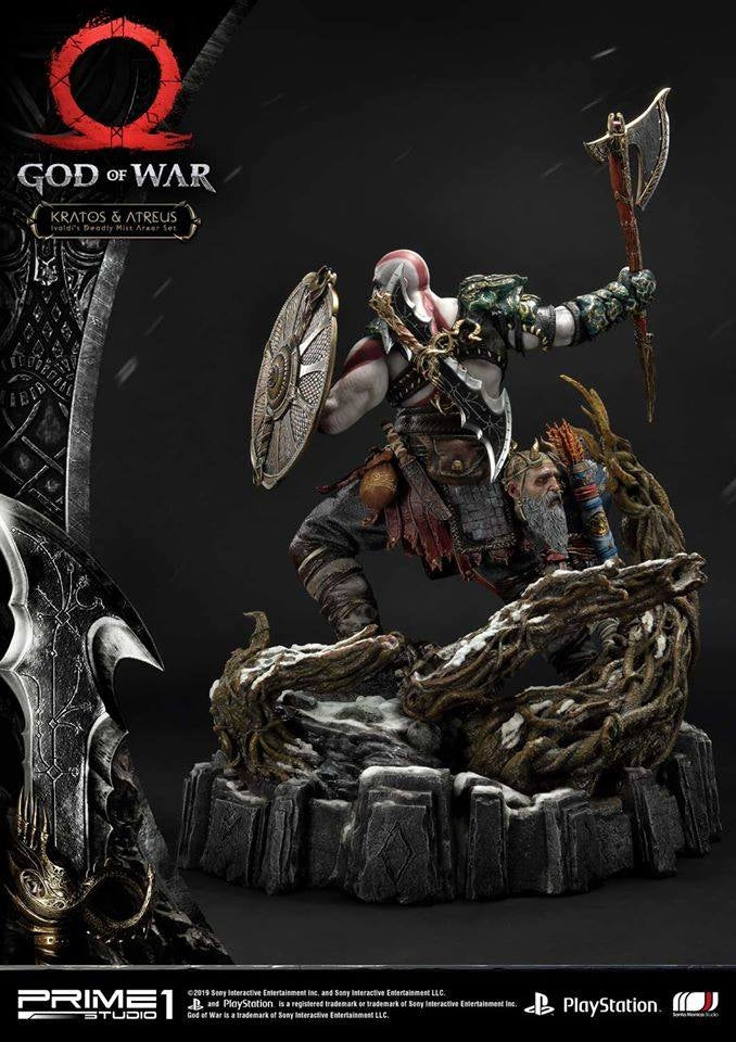 [Pre-Order] PRIME1 STUDIO - UPMGOW-02: KRATOS & ATREUS IVALDI’S DEADLY MIST ARMOR SET (GOD OF WAR)