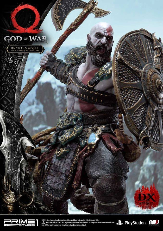 [Pre-Order] PRIME1 STUDIO - UPMGOW-02: KRATOS & ATREUS IVALDI’S DEADLY MIST ARMOR SET (GOD OF WAR)