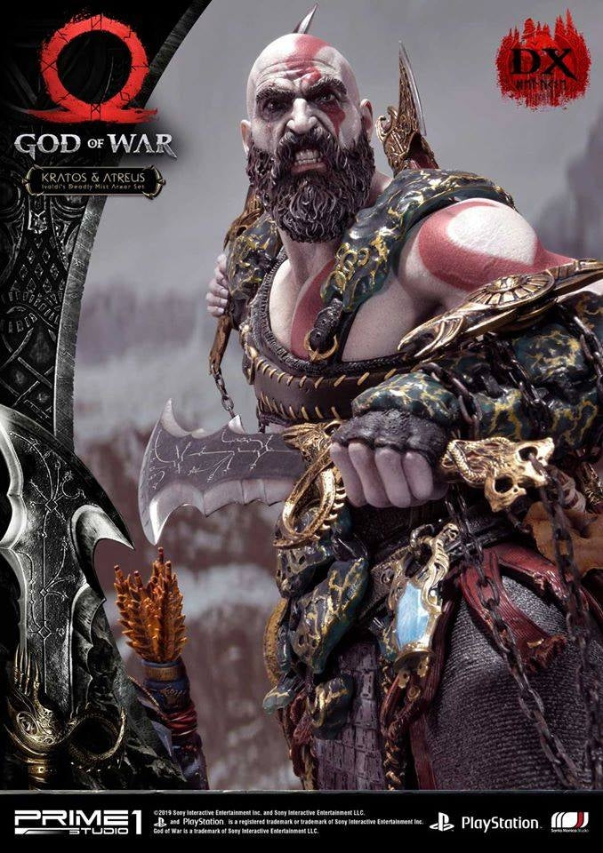 [Pre-Order] PRIME1 STUDIO - UPMGOW-02: KRATOS & ATREUS IVALDI’S DEADLY MIST ARMOR SET (GOD OF WAR)