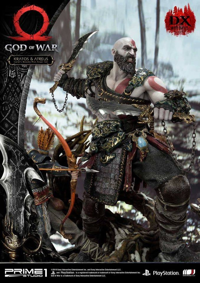 [Pre-Order] PRIME1 STUDIO - UPMGOW-02: KRATOS & ATREUS IVALDI’S DEADLY MIST ARMOR SET (GOD OF WAR)