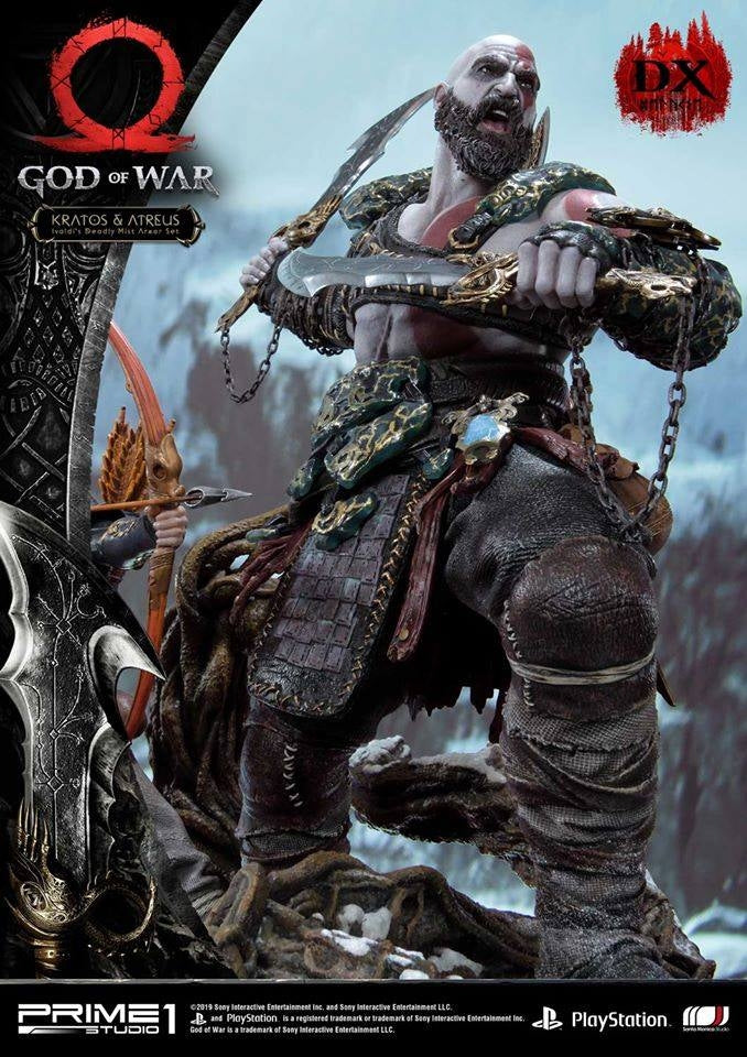 [Pre-Order] PRIME1 STUDIO - UPMGOW-02: KRATOS & ATREUS IVALDI’S DEADLY MIST ARMOR SET (GOD OF WAR)