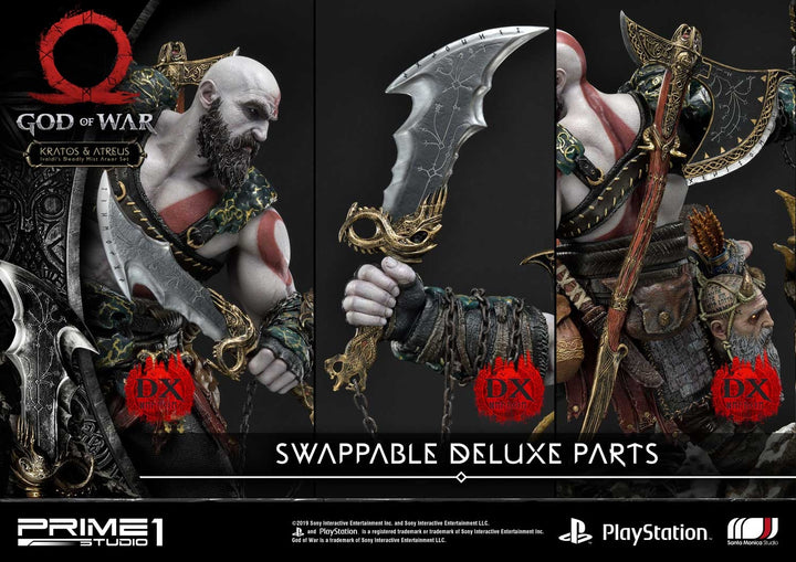 [Pre-Order] PRIME1 STUDIO - UPMGOW-02: KRATOS & ATREUS IVALDI’S DEADLY MIST ARMOR SET (GOD OF WAR)