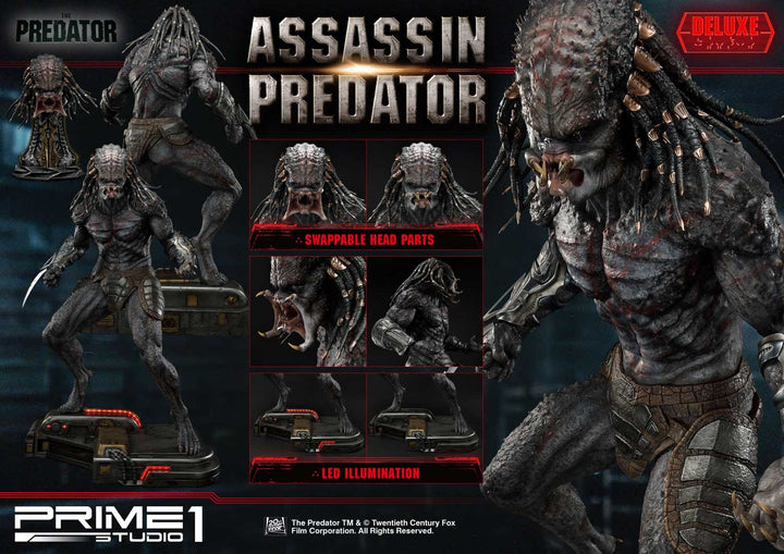 [Pre-Order] PRIME1 STUDIO - PMTPR-02: ASSASSIN PREDATOR (THE PREDATOR FILM)