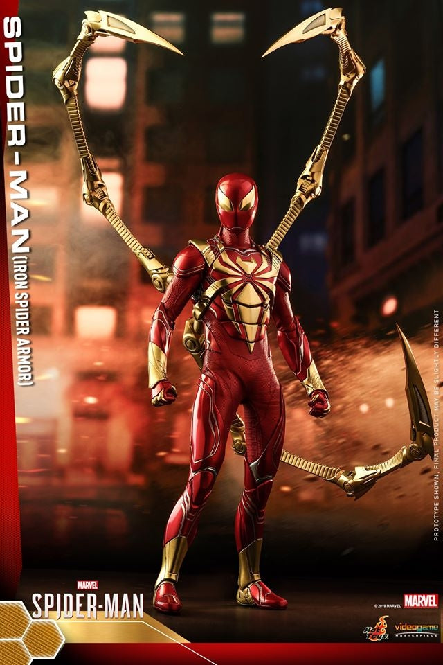 [Pre-Order] Hot Toys - VGM38 - Marvel's Spider-Man - 1/6th scale Spider-Man (Iron Spider Armor) Collectible Figure