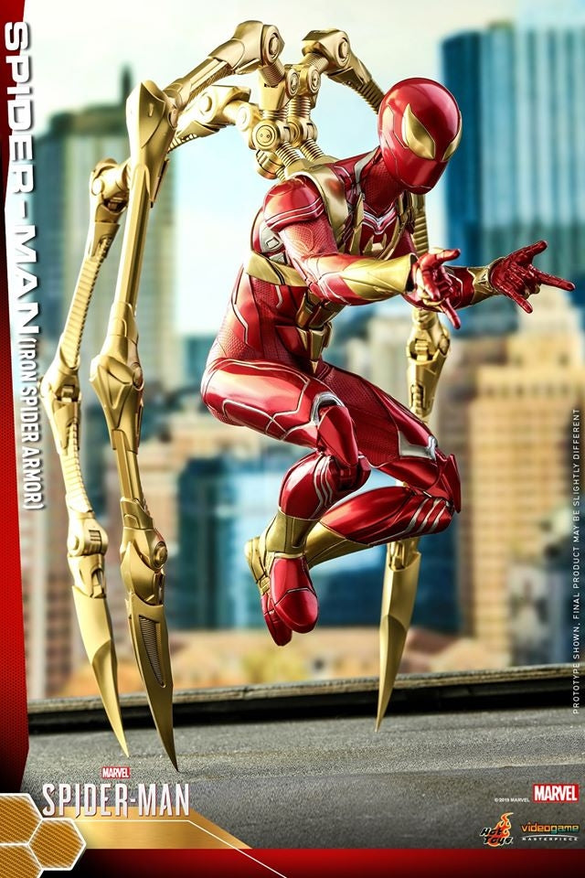 [Pre-Order] Hot Toys - VGM38 - Marvel's Spider-Man - 1/6th scale Spider-Man (Iron Spider Armor) Collectible Figure