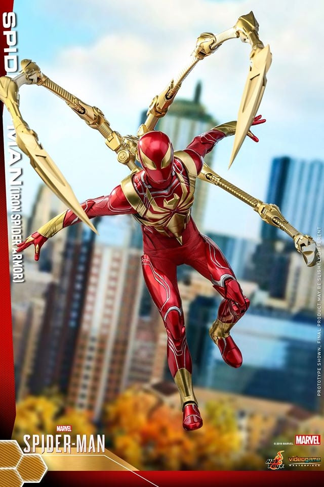 [Pre-Order] Hot Toys - VGM38 - Marvel's Spider-Man - 1/6th scale Spider-Man (Iron Spider Armor) Collectible Figure