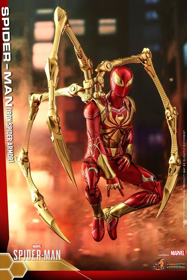 [Pre-Order] Hot Toys - VGM38 - Marvel's Spider-Man - 1/6th scale Spider-Man (Iron Spider Armor) Collectible Figure