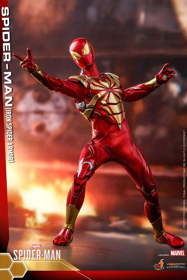 [Pre-Order] Hot Toys - VGM38 - Marvel's Spider-Man - 1/6th scale Spider-Man (Iron Spider Armor) Collectible Figure