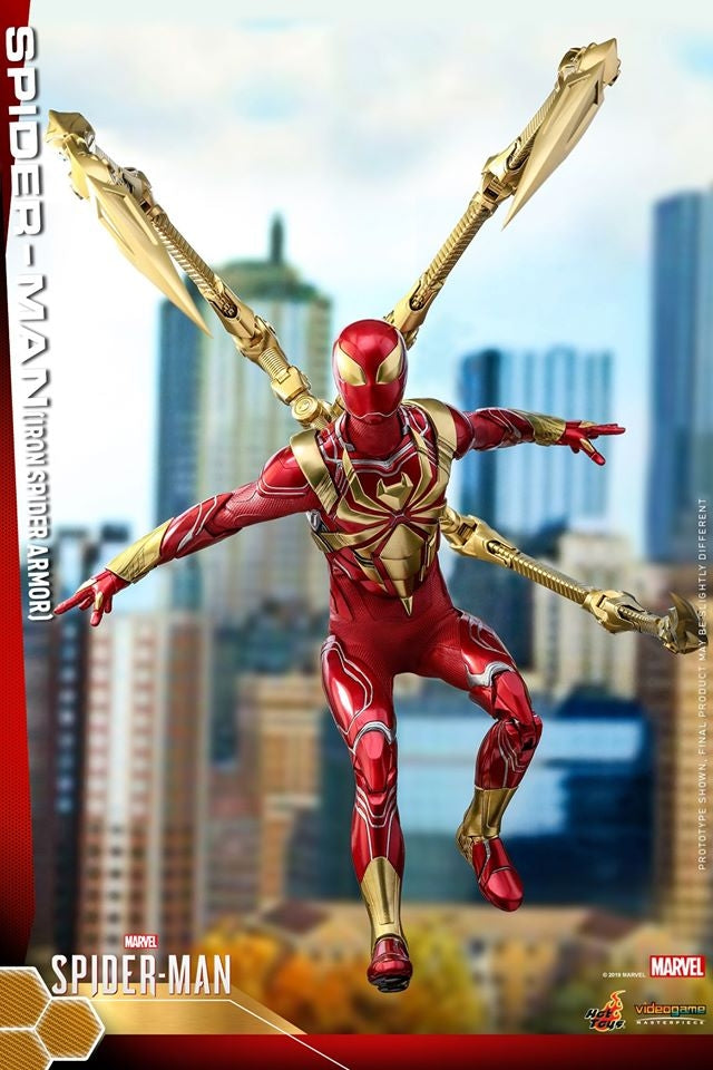 [Pre-Order] Hot Toys - VGM38 - Marvel's Spider-Man - 1/6th scale Spider-Man (Iron Spider Armor) Collectible Figure