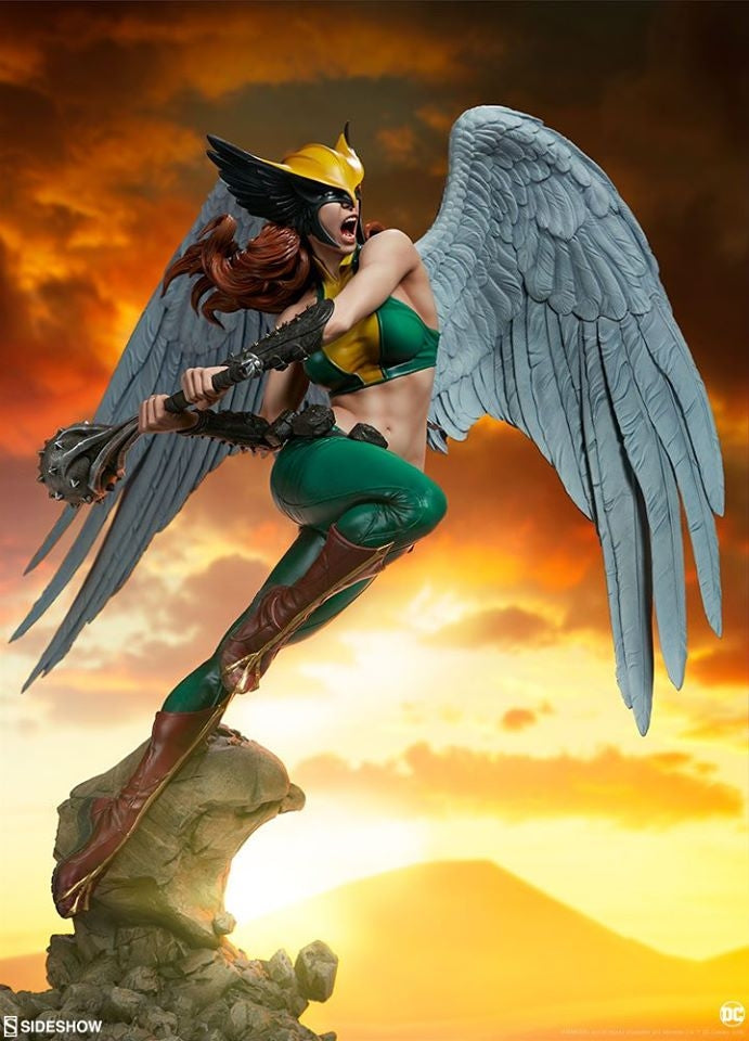 [Pre-Order] SIDESHOW COLLECTIBLES - HAWKGIRL PREMIUM FORMAT STATUE