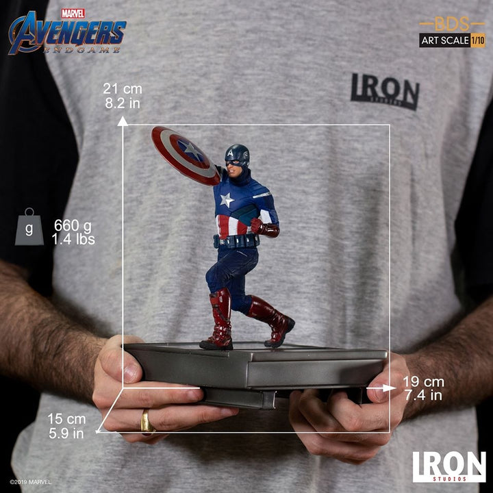 [Pre-Oder] Iron Studios - Captain Marvel BDS Art Scale 1/10 - Avengers: Endgame