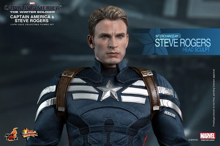 Hot Toys - Captain America & Steve Rogers Set