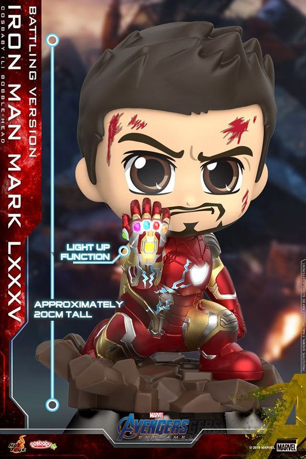 Hot Toys - COSB660 - Avengers: Endgame - Iron Man Mark LXXXV Cosbaby (L) Bobble-Head