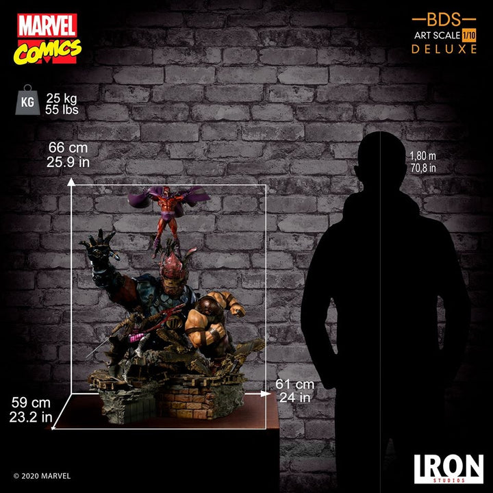 [Pre-Oder] Iron Studios - Magneto Deluxe BDS Art Scale 1/10 - Marvel Comics