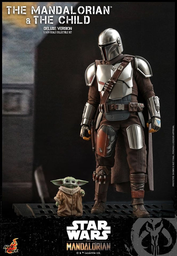 [Pre-Oder] Hot Toys - TMS015 - The Mandalorian - 1/6th scale The Mandalorian and The Child Collectible Set (Deluxe Version)