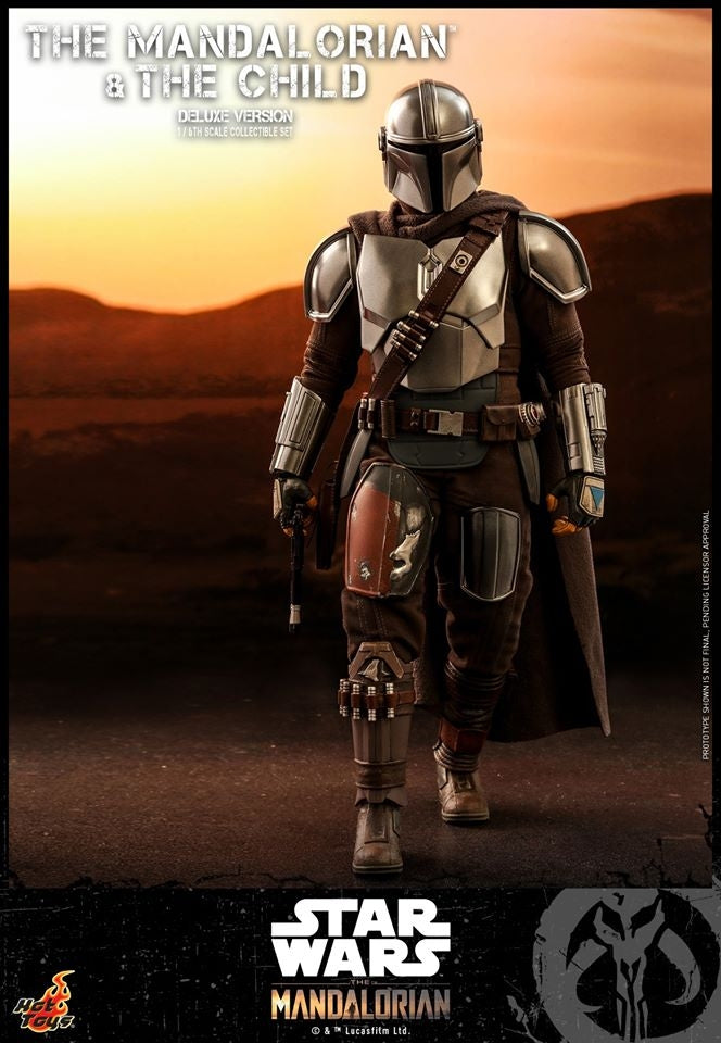 [Pre-Oder] Hot Toys - TMS015 - The Mandalorian - 1/6th scale The Mandalorian and The Child Collectible Set (Deluxe Version)