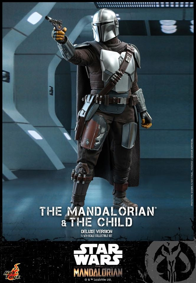 [Pre-Oder] Hot Toys - TMS015 - The Mandalorian - 1/6th scale The Mandalorian and The Child Collectible Set (Deluxe Version)