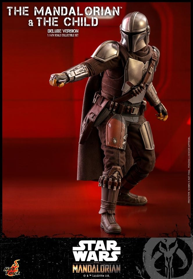 [Pre-Oder] Hot Toys - TMS015 - The Mandalorian - 1/6th scale The Mandalorian and The Child Collectible Set (Deluxe Version)