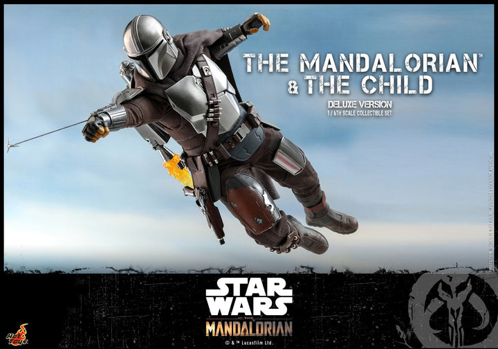 [Pre-Oder] Hot Toys - TMS015 - The Mandalorian - 1/6th scale The Mandalorian and The Child Collectible Set (Deluxe Version)