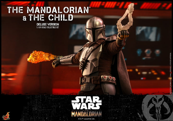 [Pre-Oder] Hot Toys - TMS015 - The Mandalorian - 1/6th scale The Mandalorian and The Child Collectible Set (Deluxe Version)