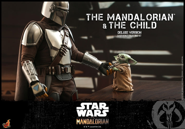 [Pre-Oder] Hot Toys - TMS015 - The Mandalorian - 1/6th scale The Mandalorian and The Child Collectible Set (Deluxe Version)