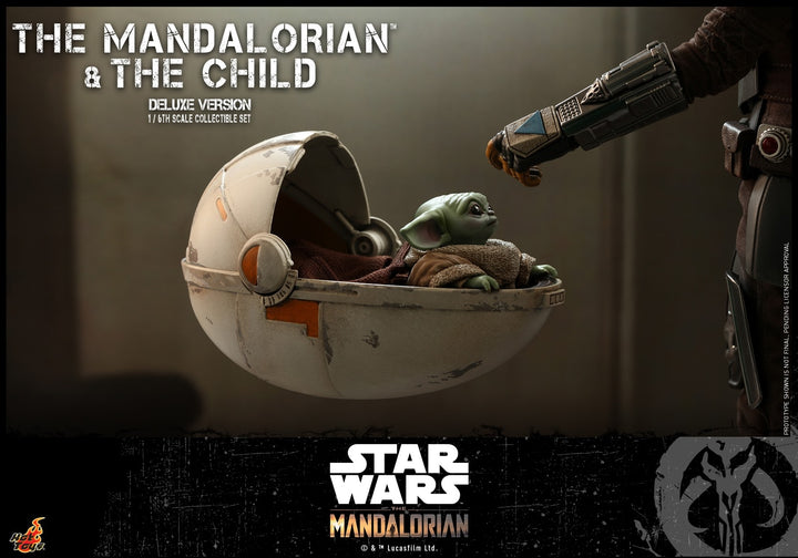 [Pre-Oder] Hot Toys - TMS015 - The Mandalorian - 1/6th scale The Mandalorian and The Child Collectible Set (Deluxe Version)