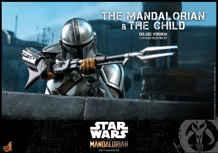 [Pre-Oder] Hot Toys - TMS015 - The Mandalorian - 1/6th scale The Mandalorian and The Child Collectible Set (Deluxe Version)