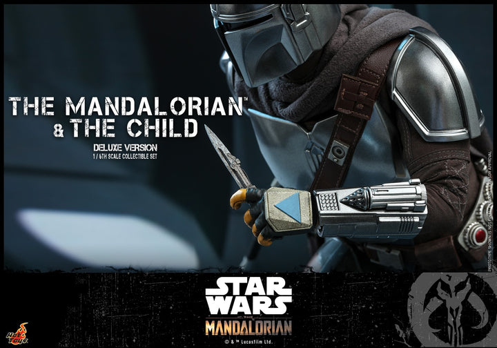 [Pre-Oder] Hot Toys - TMS015 - The Mandalorian - 1/6th scale The Mandalorian and The Child Collectible Set (Deluxe Version)