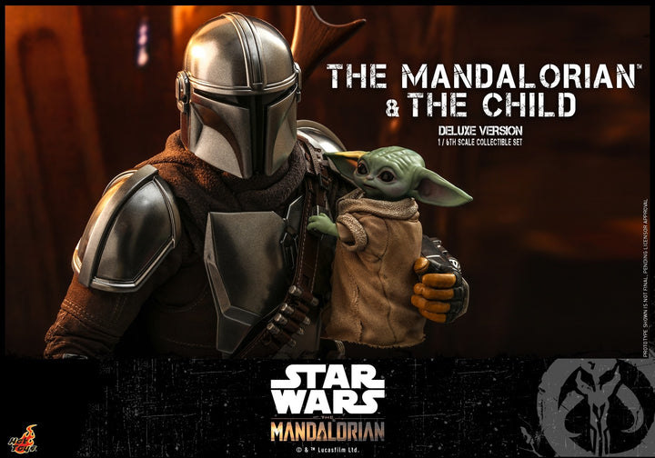 [Pre-Oder] Hot Toys - TMS015 - The Mandalorian - 1/6th scale The Mandalorian and The Child Collectible Set (Deluxe Version)