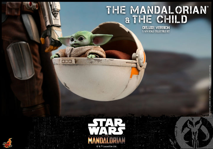 [Pre-Oder] Hot Toys - TMS015 - The Mandalorian - 1/6th scale The Mandalorian and The Child Collectible Set (Deluxe Version)