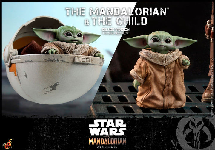 [Pre-Oder] Hot Toys - TMS015 - The Mandalorian - 1/6th scale The Mandalorian and The Child Collectible Set (Deluxe Version)