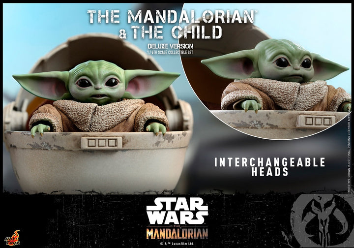 [Pre-Oder] Hot Toys - TMS015 - The Mandalorian - 1/6th scale The Mandalorian and The Child Collectible Set (Deluxe Version)