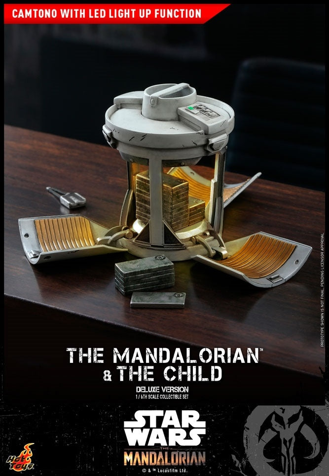 [Pre-Oder] Hot Toys - TMS015 - The Mandalorian - 1/6th scale The Mandalorian and The Child Collectible Set (Deluxe Version)