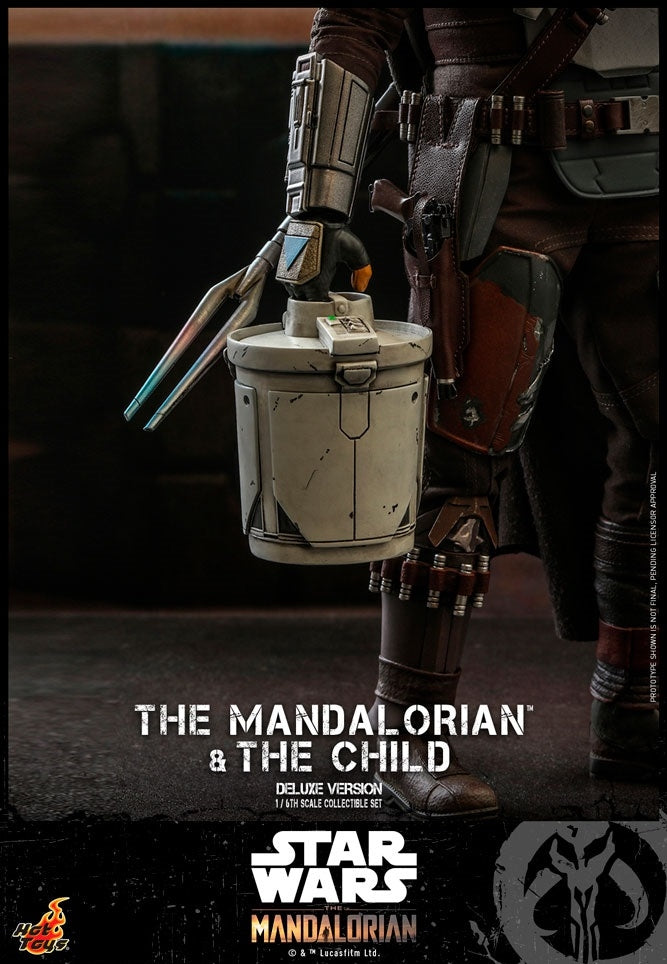 [Pre-Oder] Hot Toys - TMS015 - The Mandalorian - 1/6th scale The Mandalorian and The Child Collectible Set (Deluxe Version)