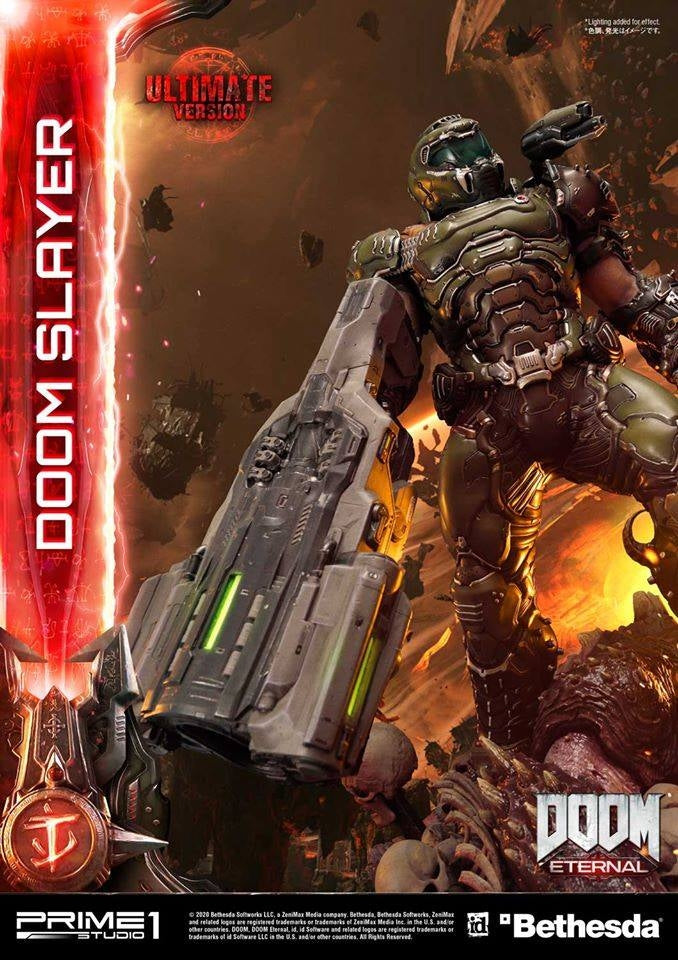 [Pre-Order] PRIME1 STUDIO - UMMDOOM-01DX: DOOM SLAYER DELUXE VERSION (DOOM ETERNAL)