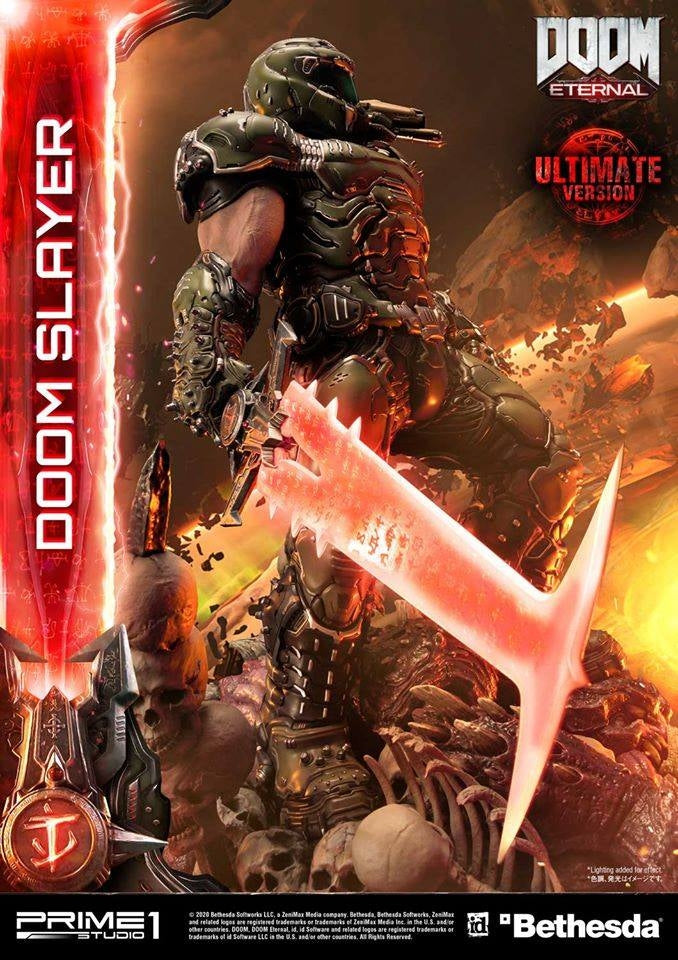 [Pre-Order] PRIME1 STUDIO - UMMDOOM-01DX: DOOM SLAYER DELUXE VERSION (DOOM ETERNAL)