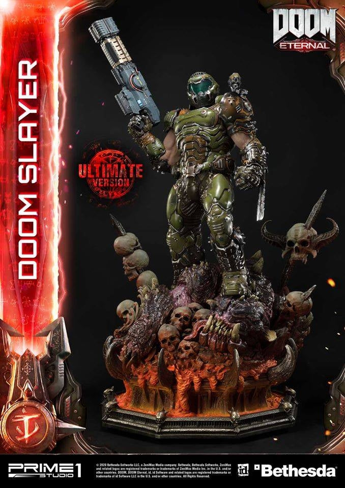 [Pre-Order] PRIME1 STUDIO - UMMDOOM-01DX: DOOM SLAYER DELUXE VERSION (DOOM ETERNAL)