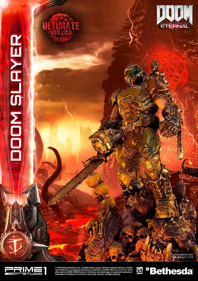 [Pre-Order] PRIME1 STUDIO - UMMDOOM-01DX: DOOM SLAYER DELUXE VERSION (DOOM ETERNAL)