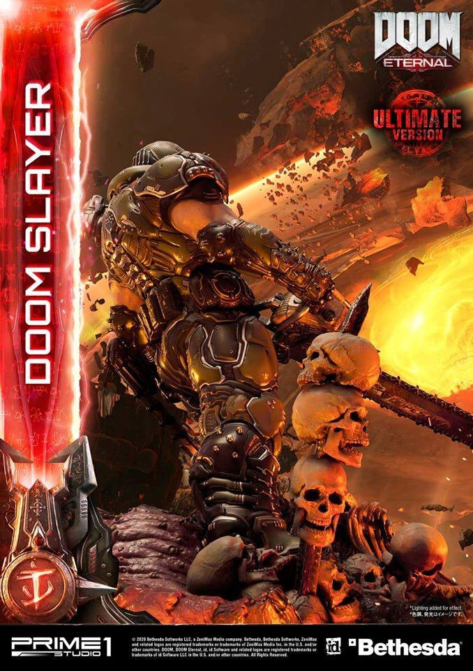 [Pre-Order] PRIME1 STUDIO - UMMDOOM-01DX: DOOM SLAYER DELUXE VERSION (DOOM ETERNAL)