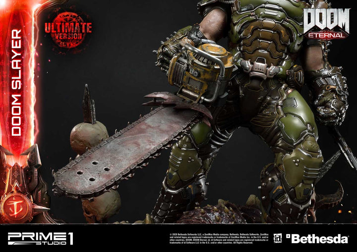 [Pre-Order] PRIME1 STUDIO - UMMDOOM-01DX: DOOM SLAYER DELUXE VERSION (DOOM ETERNAL)