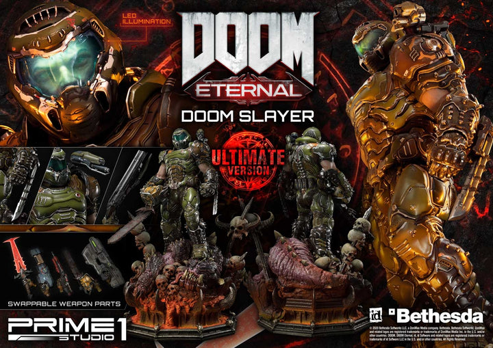 [Pre-Order] PRIME1 STUDIO - UMMDOOM-01DX: DOOM SLAYER DELUXE VERSION (DOOM ETERNAL)