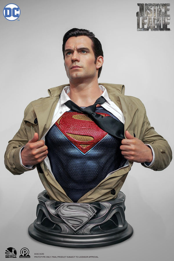 Infinity Studio - DC - Justice League: Superman life size bust