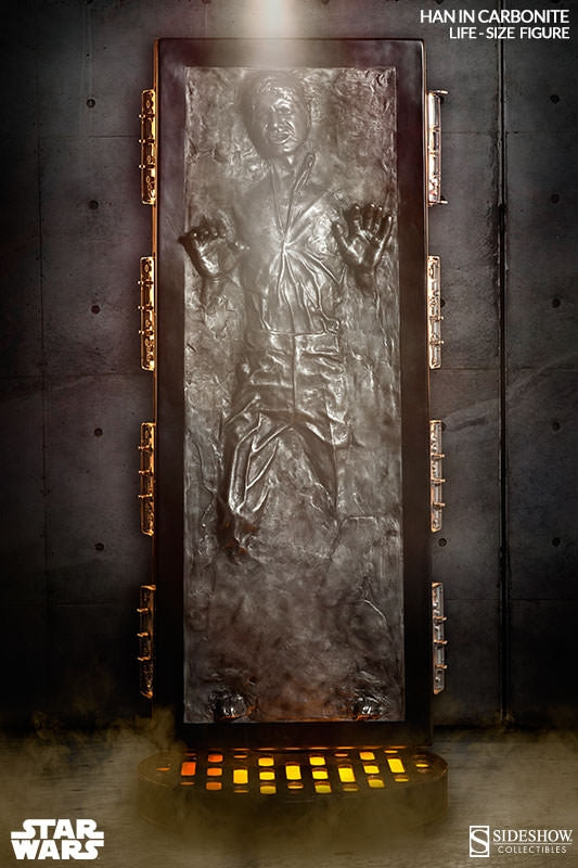 Sideshow - Life-Size Figure - Han Solo in Carbonite