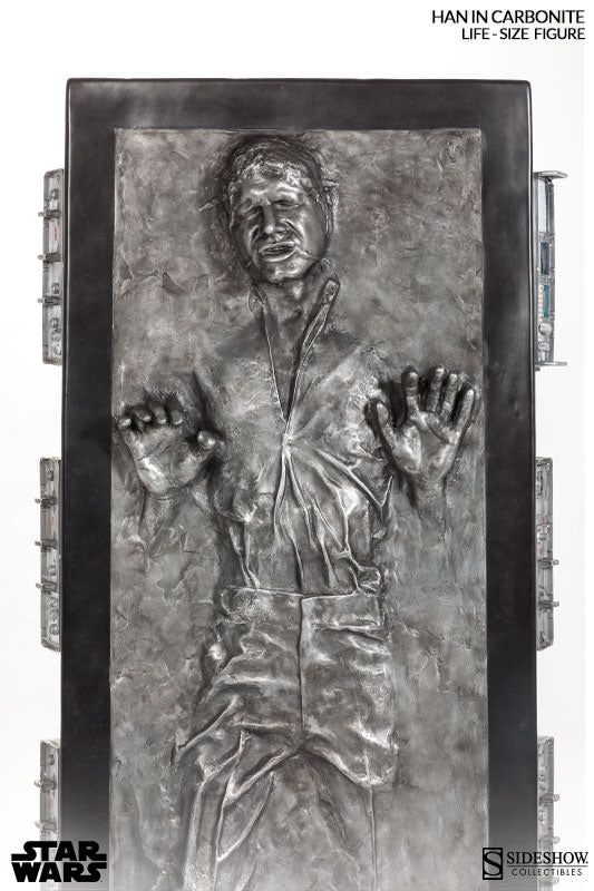 Sideshow - Life-Size Figure - Han Solo in Carbonite