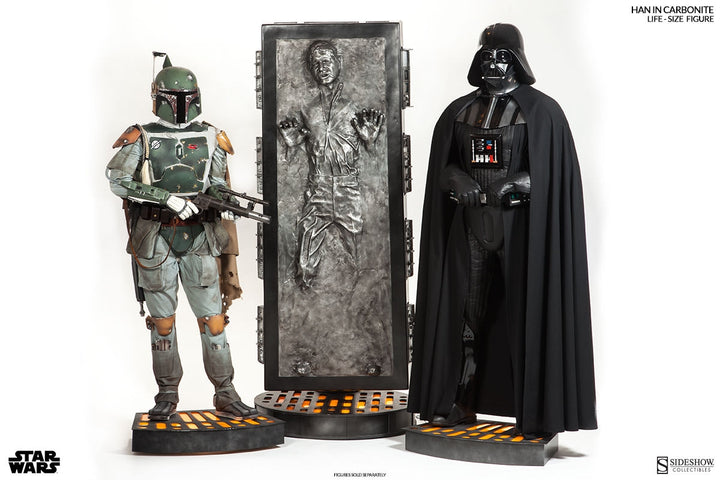 Sideshow - Life-Size Figure - Han Solo in Carbonite