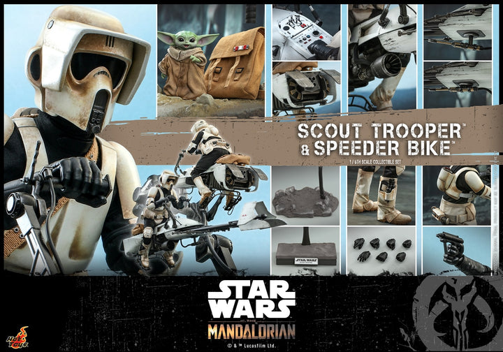 [Pre-Oder] Hot Toys - TMS016 - The Mandalorian - 1/6th scale Scout Trooper Collectible Figure